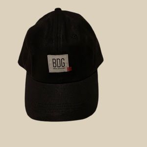 BDG black baseball hat
